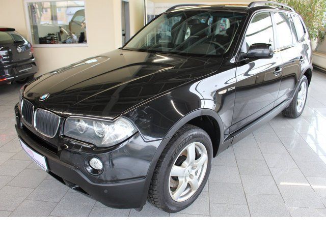 Schwarz metallic Gebraucht 2008 BMW X3 SUV | 4.555 € - Bild 1/4