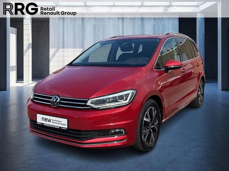 Rot Gebraucht 2021 VW Touran Highline Van / Kleinbus | 28.790 € (Fairer Preis) - Bild 1/3