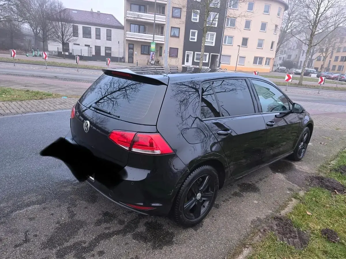 Gebraucht VW Golf VII 86 PS (63 kW) 2013 Schwarz Kleinwagen