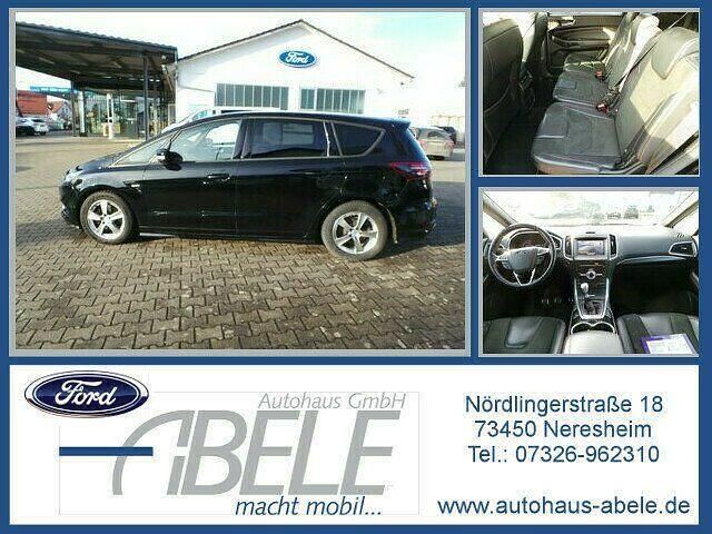 Gebraucht Ford S-MAX ST-Line 165 PS (121 kW) 2019 Iridiumschwarz Van / Kleinbus