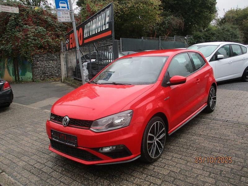 Rot Gebraucht 2017 VW Polo GTI Coupé | 10.850 € (Guter Preis) - Bild 1/4