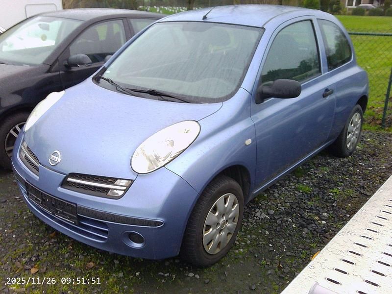 Blau Gebraucht 2006 Nissan Micra Kleinwagen | 499 € (Superpreis) - Bild 1/4