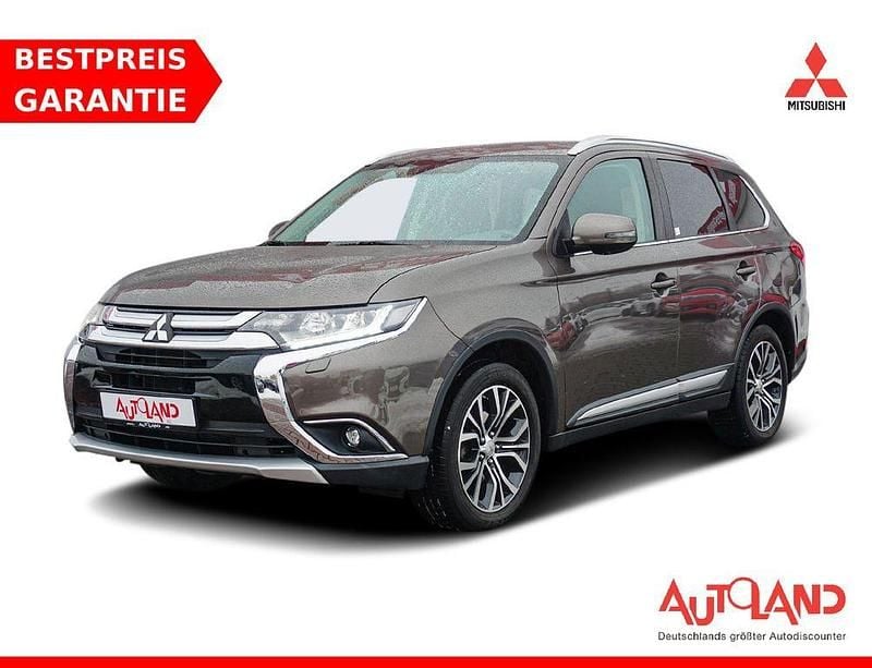 Gebraucht Mitsubishi Outlander 150 PS (110 kW) 2018 Granitbraun metallic (metallic) SUV