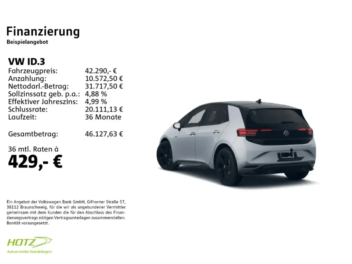 Brugt VW ID.3 GTX 210 kW (286 HK) 2025 Hatchback