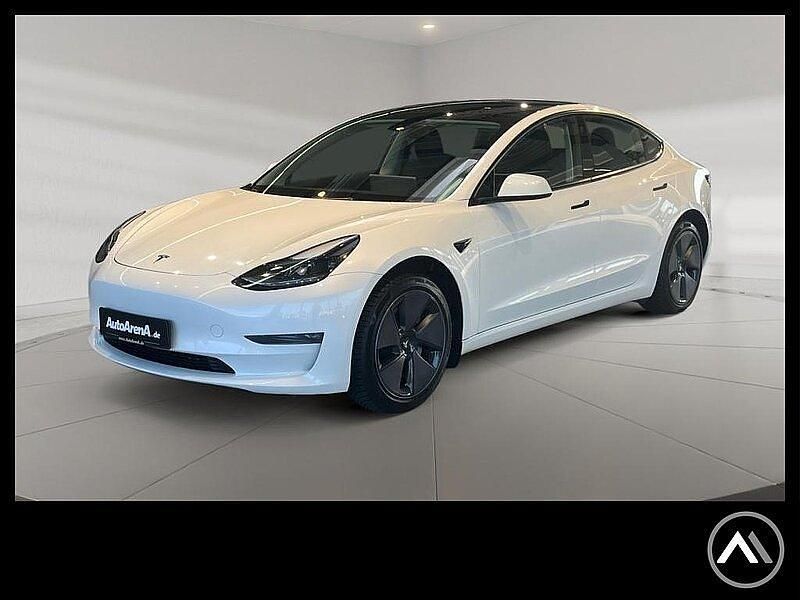 Pearl white multicoat Gebraucht 2023 Tesla Model 3 Long Range Limousine | 28.888 € (Fairer Preis) - Bild 1/4