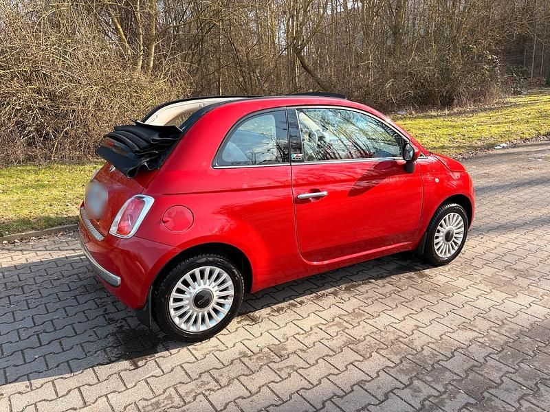 Second-hand Fiat 500C 69 CP (50 kW) 2013 Roșu Cabrio