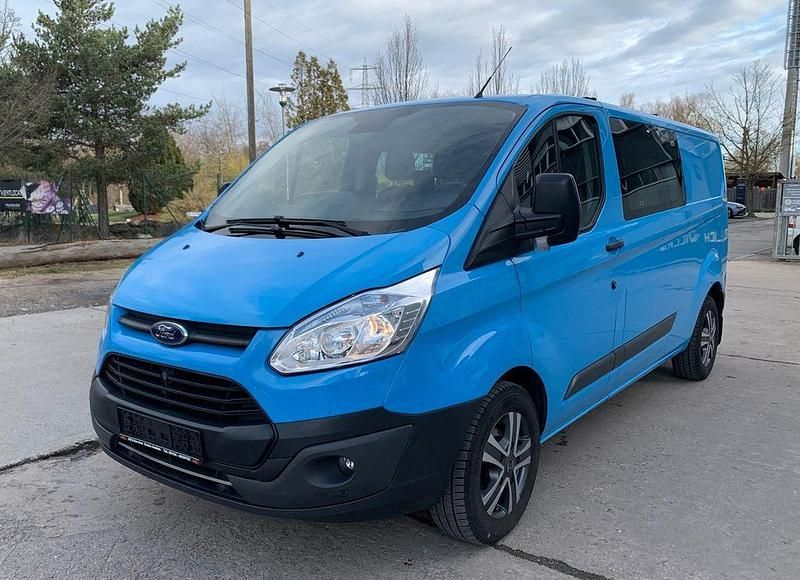Blau Gebraucht 2016 Ford Transit Custom Trend Van / Kleinbus | 12.900 € (Teuer) - Bild 1/4