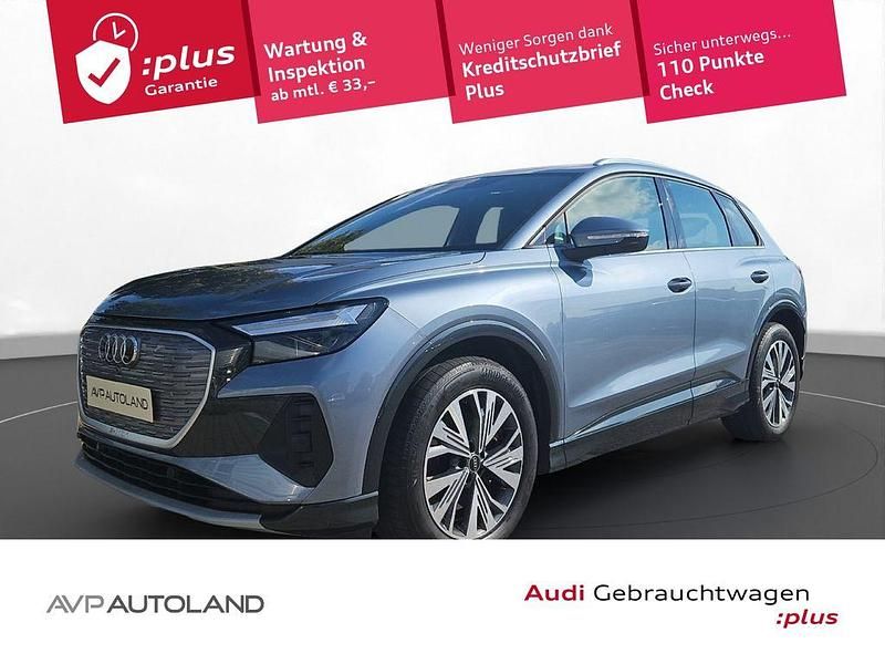 Geysirblau Gebraucht 2022 Audi Q4 e-tron Advanced SUV | 29.870 € (Guter Preis) - Bild 1/4
