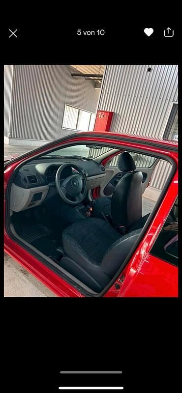Usata Renault Clio II 2003 Rosso Utilitaria