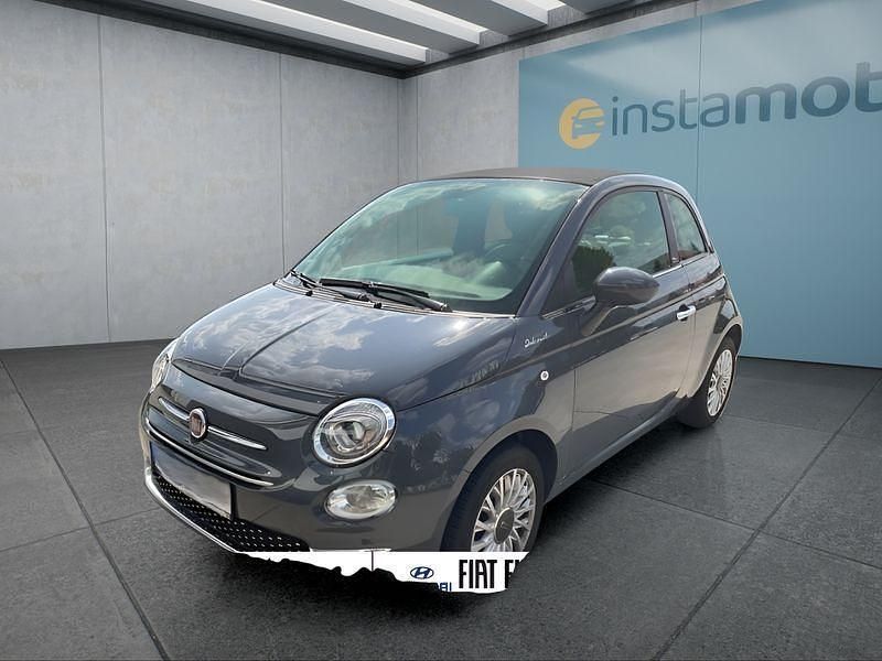 Grau Gebraucht 2021 Fiat 500C Cabrio | 12.049 € (Fairer Preis) - Bild 1/4