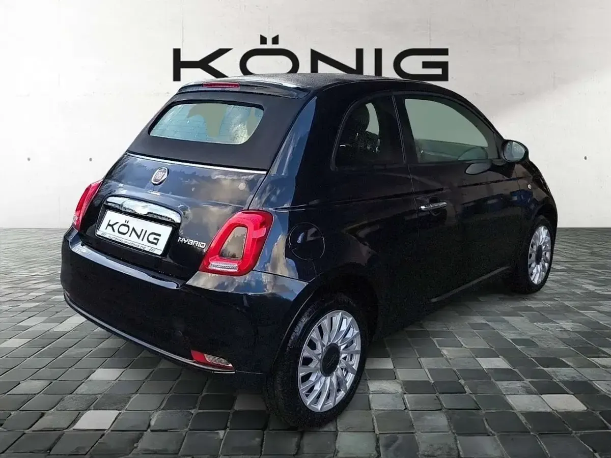 Gebraucht Fiat 500C Basis 69 PS (50 kW) 2023 Schwarz Cabrio