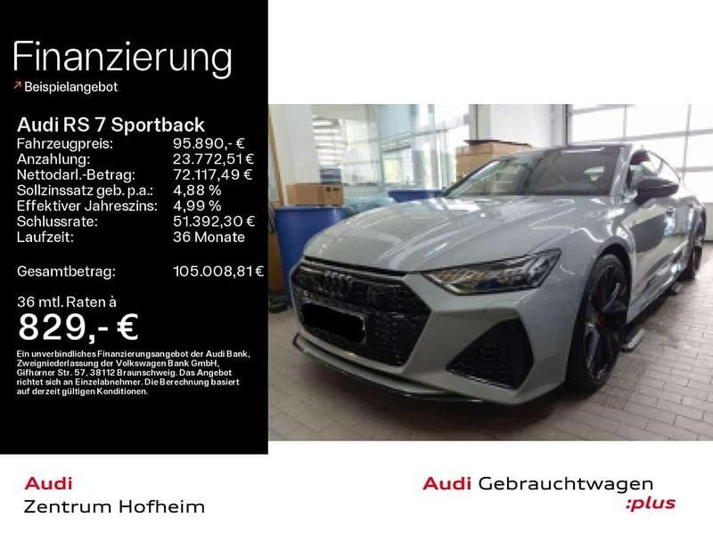 Gebraucht Audi RS7 600 PS (441 kW) 2023 Nardograu Kleinwagen