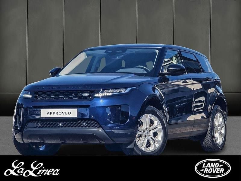 Blau Gebraucht 2021 Land Rover Range Rover evoque S SUV | 33.900 € (Guter Preis) - Bild 1/4