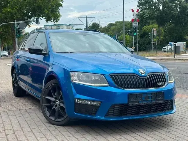 Gebraucht Skoda Octavia RS 184 PS (135 kW) 2016 Blau Kombi