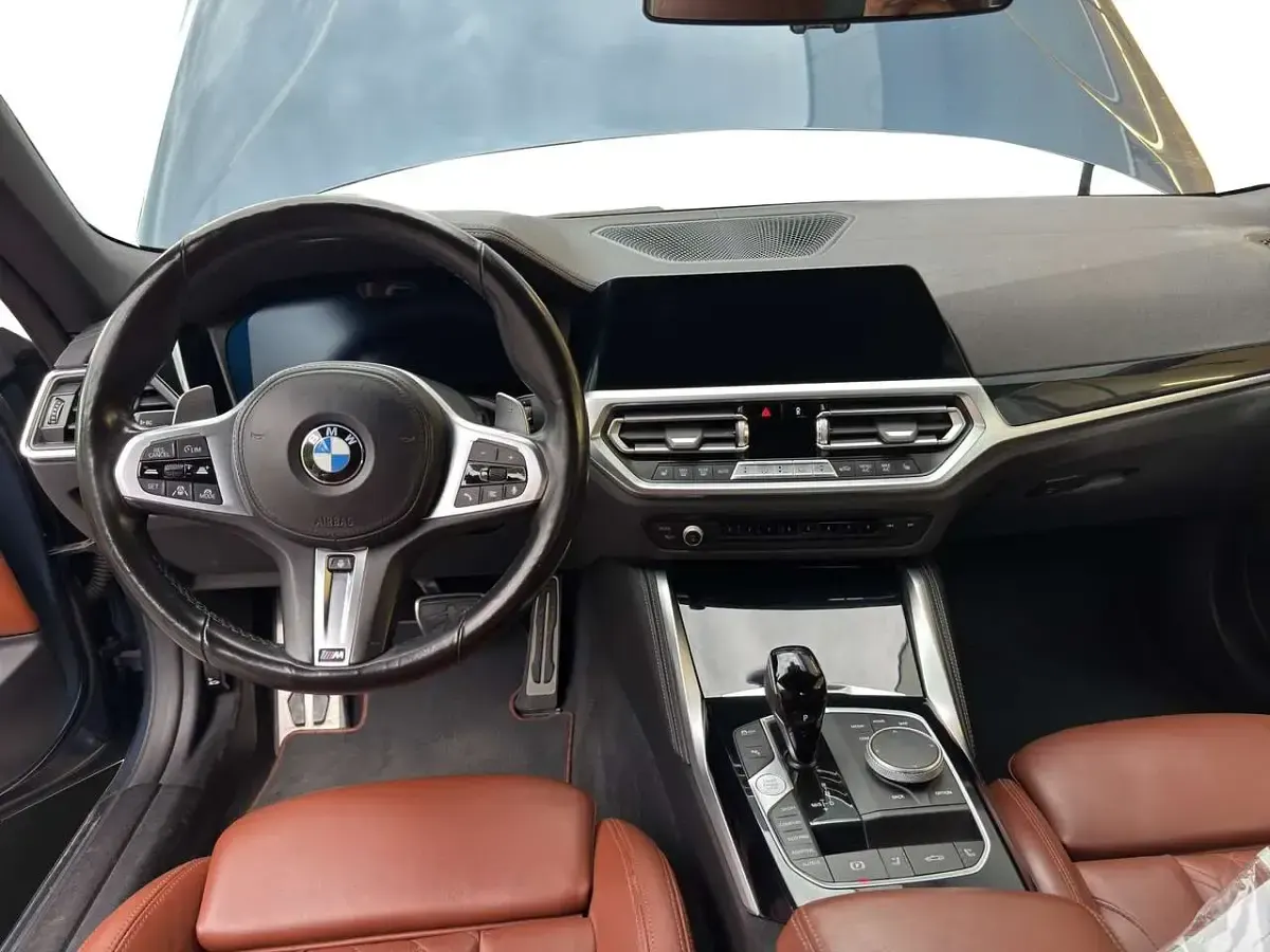 Brugt BMW 440 374 HK (275 kW) 2022 Blå Cabriolet