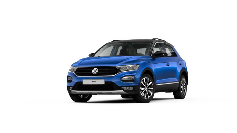 Gebraucht VW T-Roc Style 150 PS (110 kW) 2018 Blau SUV