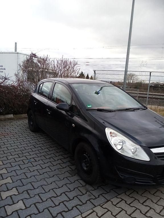 Gebraucht Opel Corsa 80 PS (58 kW) 2008 Schwarz Kleinwagen