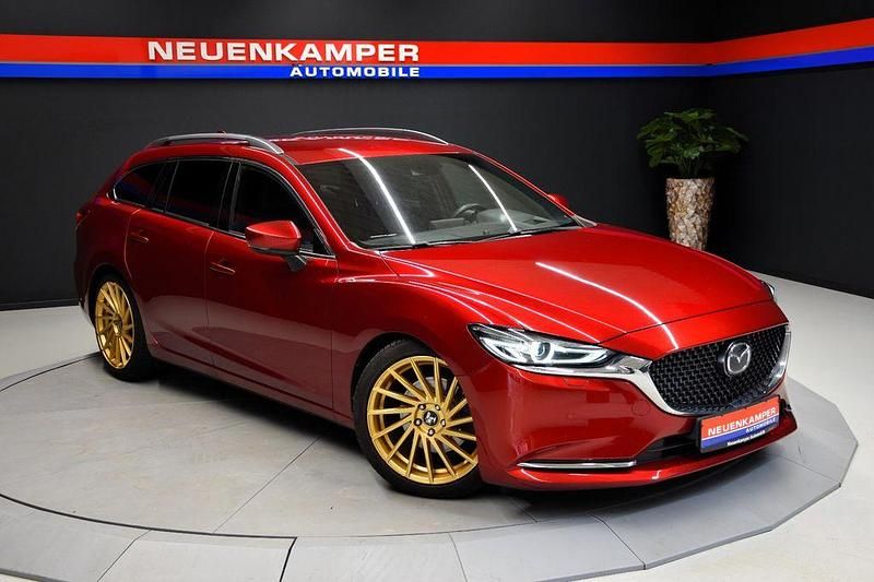 Rot Gebraucht 2019 Mazda 6 Sports-Line Limousine | 17.490 € (Fairer Preis) - Bild 1/4