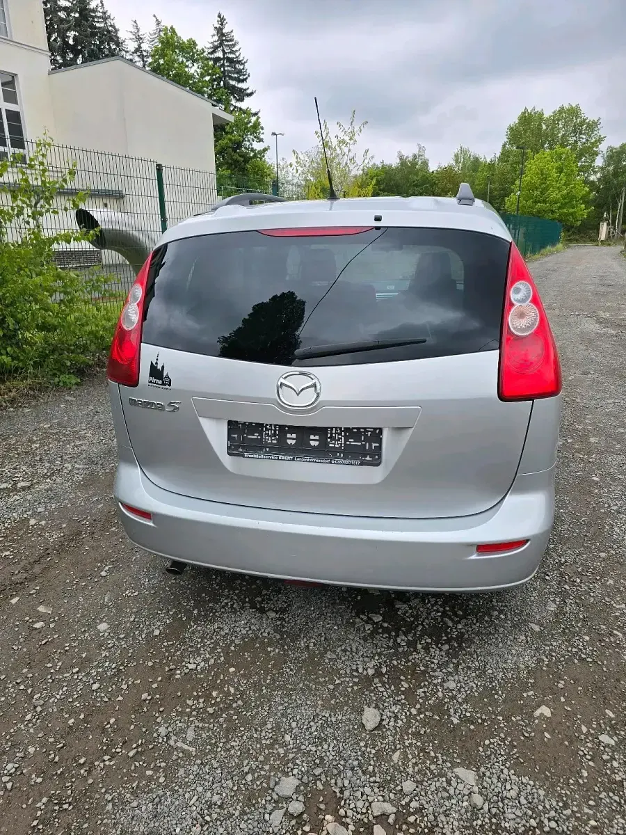 Gebraucht Mazda 5 116 PS (85 kW) 2005 Silber Van / Kleinbus