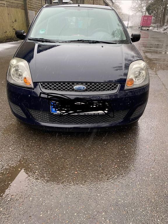 Gebraucht Ford Fiesta 60 PS (44 kW) 2007 Blau Kleinwagen