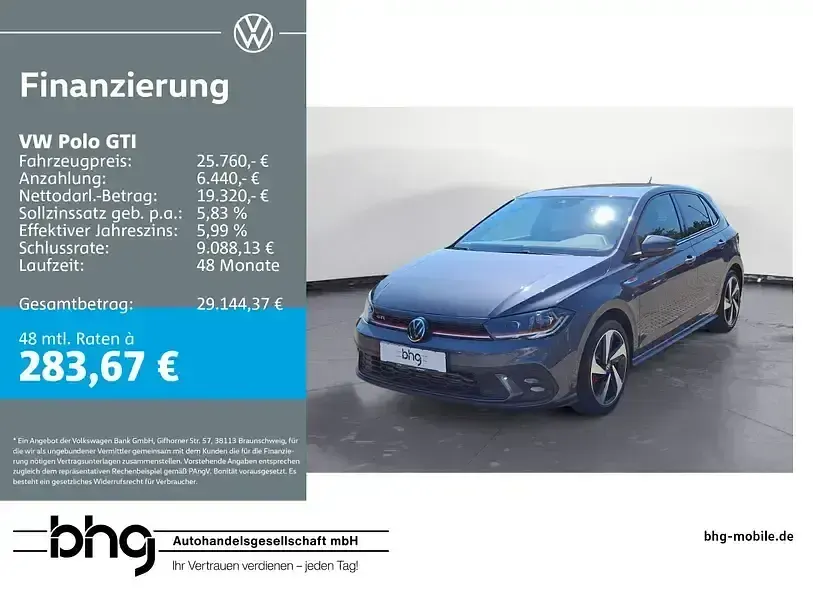 Gebraucht VW Polo GTI 207 PS (152 kW) 2025 Kleinwagen