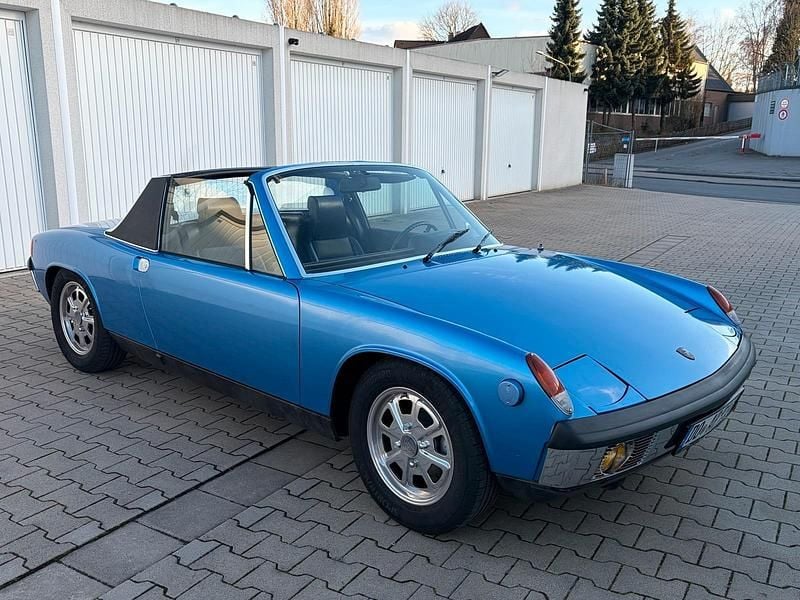 Gebraucht Porsche 914 95 PS (69 kW) 1976 Blau Cabrio