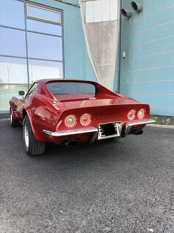 Rot Gebraucht 1973 Corvette C3 Cabrio | 40.000 € - Bild 1/4