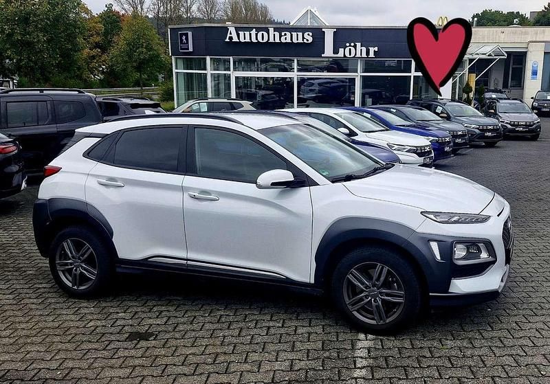 Weiß Gebraucht 2019 Hyundai Kona Trend SUV | 16.992 € (Fairer Preis) - Bild 1/4