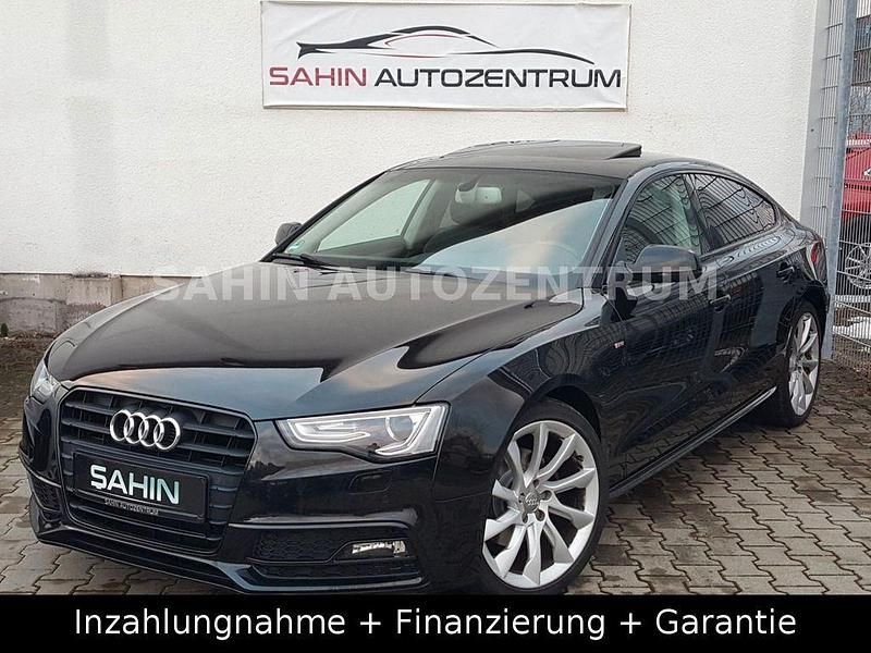 Gebraucht Audi A5 Sportback S-Line 150 PS (110 kW) 2015 Schwarz Kleinwagen