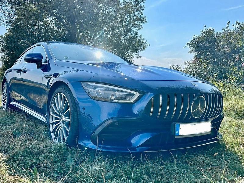 Blau Gebraucht 2020 Mercedes AMG GT 43 AMG Coupé | 64.750 € (Fairer Preis) - Bild 1/4