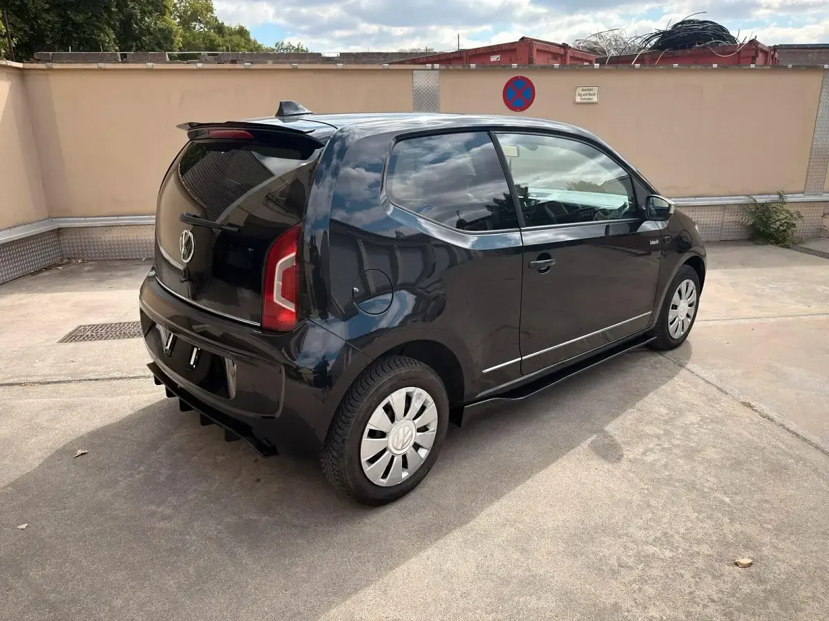 Gebraucht VW up! Black Edition 75 PS (55 kW) 2012 Schwarz Kleinwagen