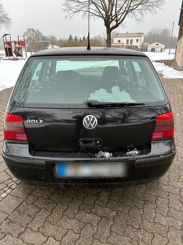 Gebraucht VW Golf IV 2003 Schwarz Kleinwagen