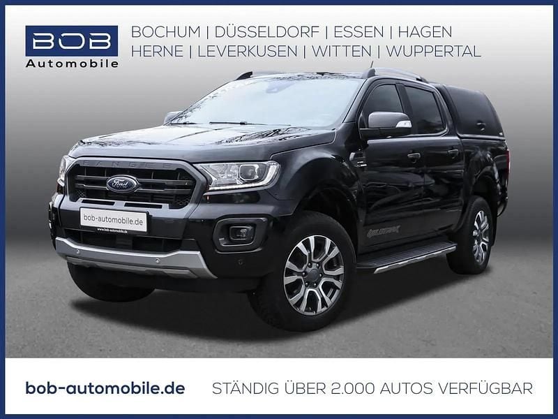 Schwarz Gebraucht 2021 Ford Ranger Wildtrack Abholung | 37.777 € (Fairer Preis) - Bild 1/3