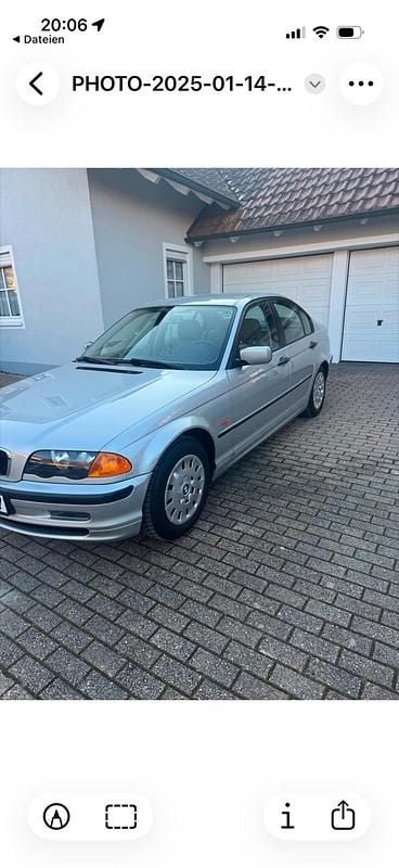 Gebraucht BMW 316 105 PS (77 kW) 1999 Silber Limousine