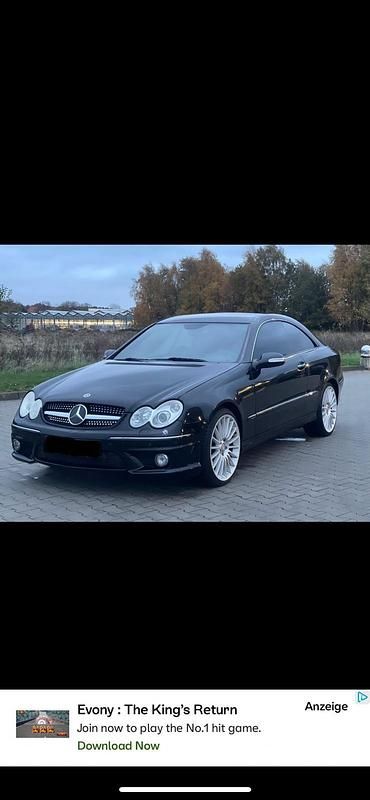 Schwarz Gebraucht 2006 Mercedes CLK350 Coupé | 3.990 € (Guter Preis) - Bild 1/4