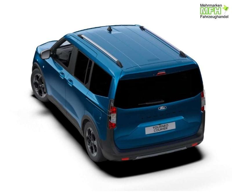 Neu Ford Tourneo Courier Active 125 PS (91 kW) 2026 Digital aqua blue metallic Van / Kleinbus