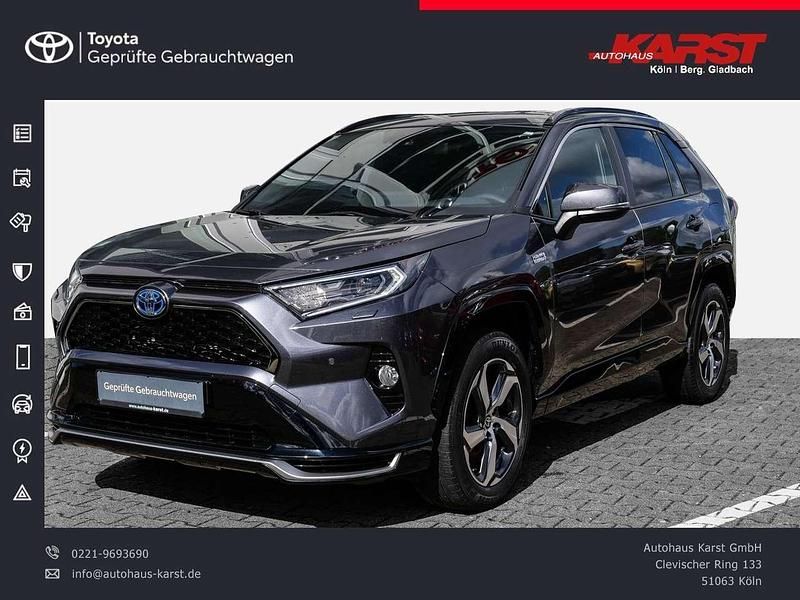 Marlingrau metallic Gebraucht 2021 Toyota RAV4 Hybrid SUV | 37.685 € (Fairer Preis) - Bild 1/4