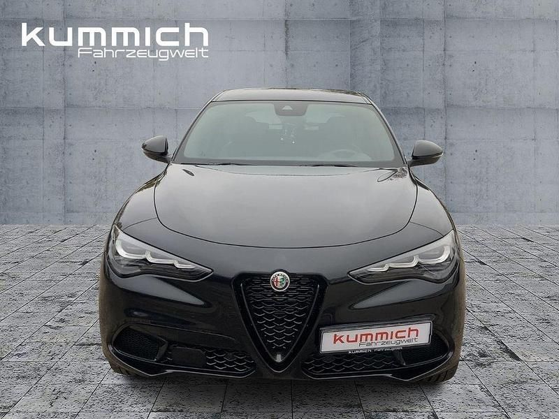 Gebraucht Alfa Romeo Stelvio Sprint 280 PS (205 kW) 2024 Nero vulcano, metallic (schwarz) SUV