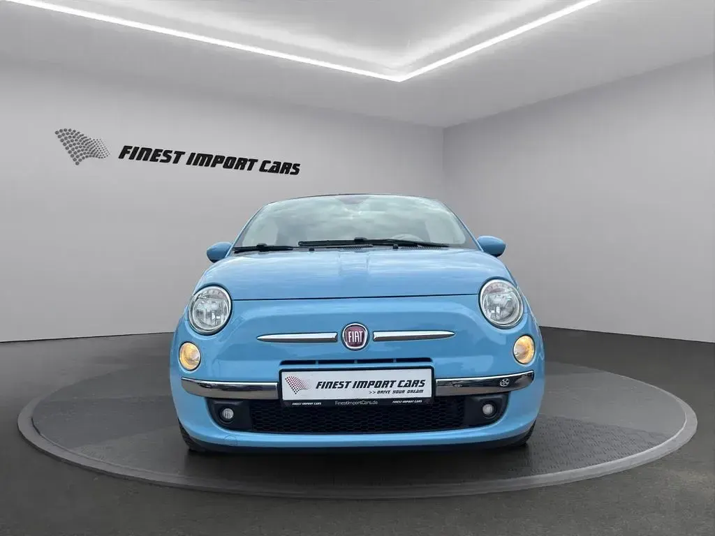 Gebraucht Fiat 500 Lounge 69 PS (50 kW) 2014 Blau