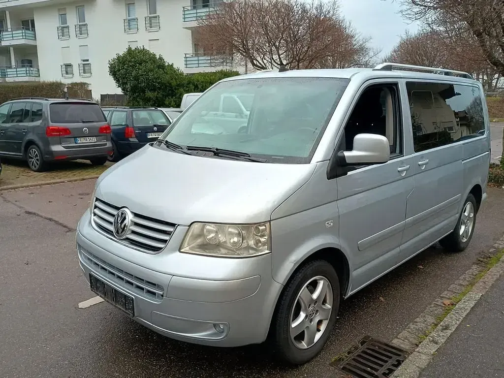 Usata VW T5 131 CV (96 kW) 2007 Argento Furgone