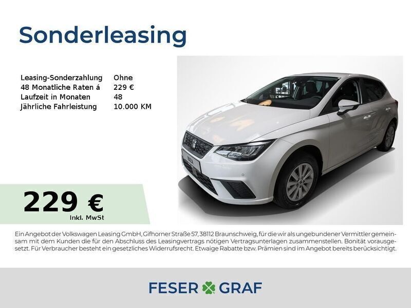 Weiss Neu 2025 Seat Ibiza Limousine | 24.590 € (Fairer Preis) - Bild 1/4