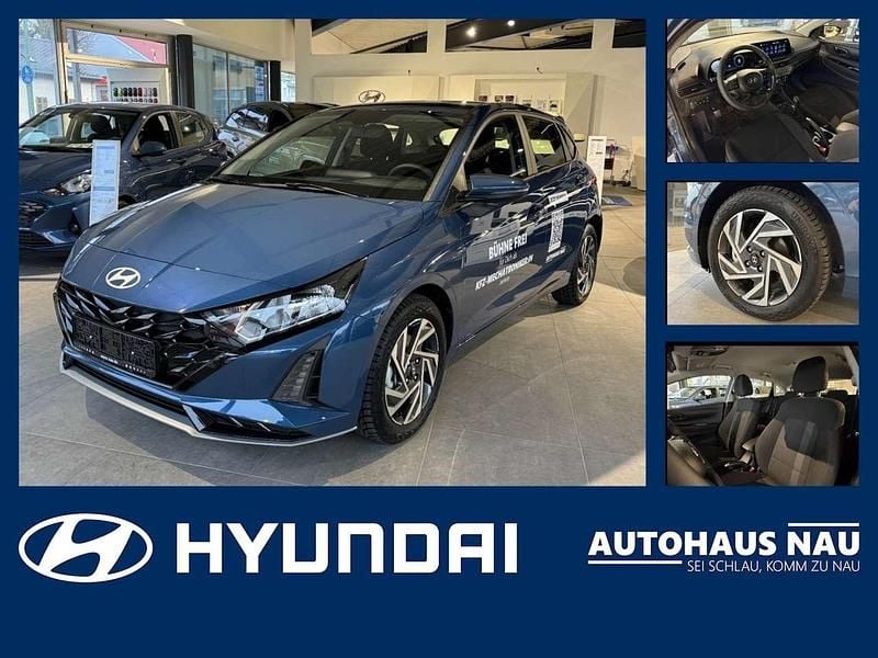 Vibrant blue / mic Gebraucht 2025 Hyundai i20 Trend Limousine | 18.790 € (Fairer Preis) - Bild 1/4