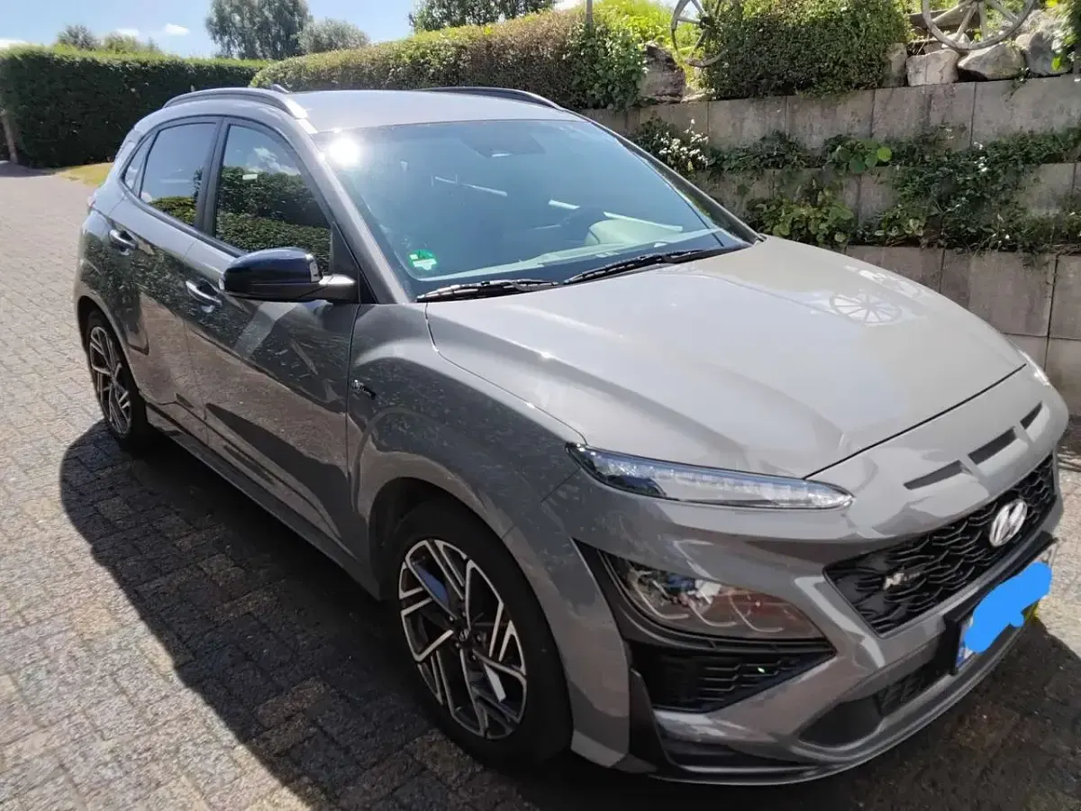 Gebraucht Hyundai Kona N Line 199 PS (146 kW) 2022 Grau SUV