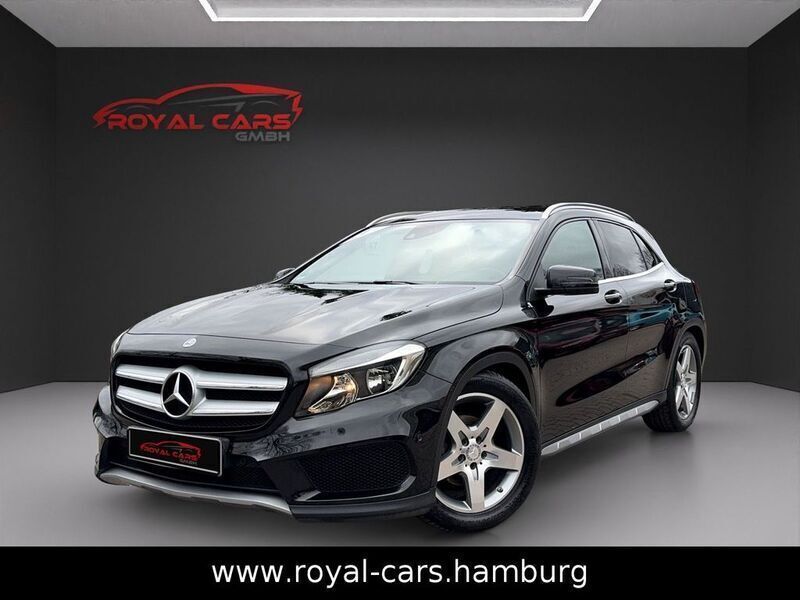 Schwarz Gebraucht 2014 Mercedes GLA200 AMG line SUV | 13.990 € (Fairer Preis) - Bild 1/4