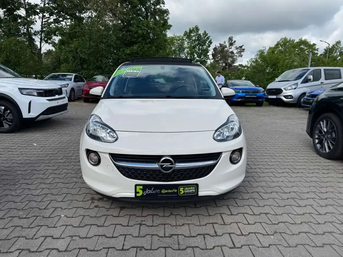 Gebraucht Opel Adam Open Air 69 PS (50 kW) 2018 Weiß Kleinwagen
