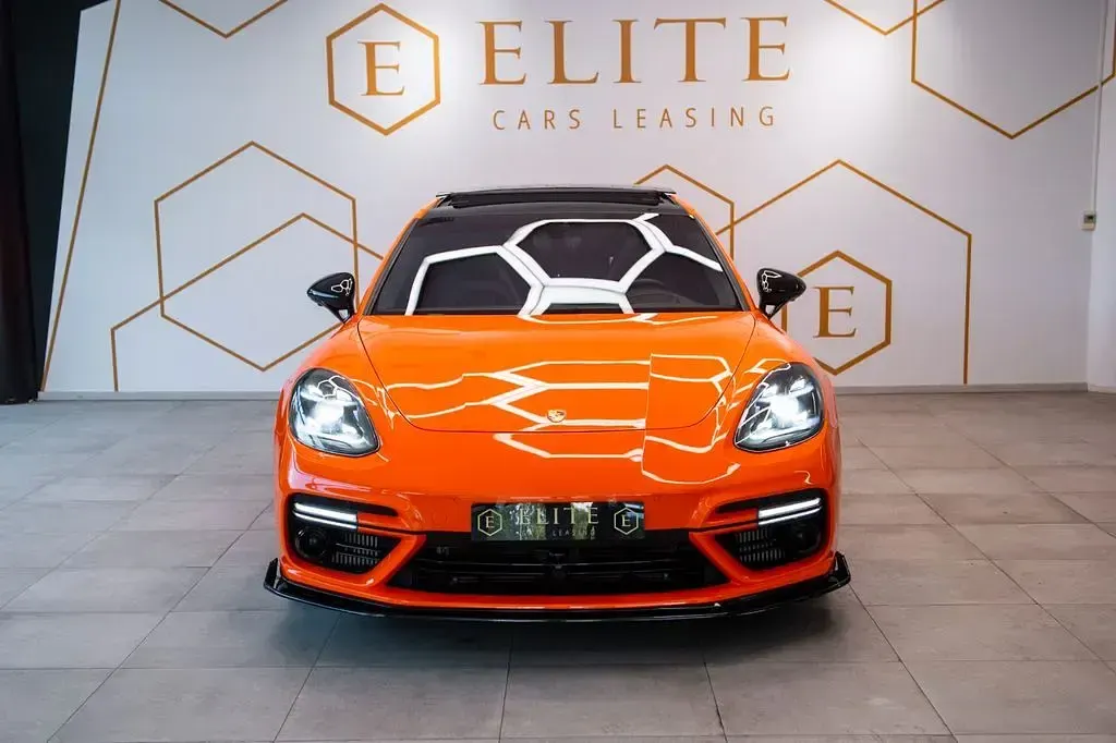 Gebraucht Porsche Panamera Turbo 551 PS (405 kW) 2019 Orange Kleinwagen