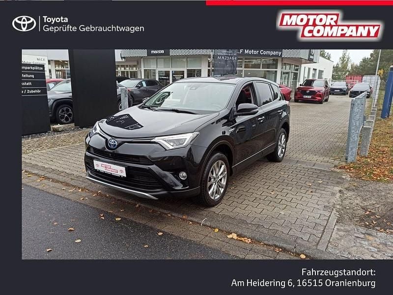 Schwarz Gebraucht 2016 Toyota RAV4 Hybrid Executive SUV | 19.315 € (Guter Preis) - Bild 1/4