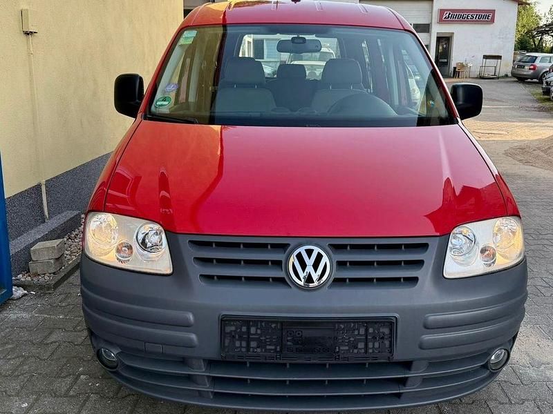 Gebraucht VW Caddy Life 109 PS (80 kW) 2009 Rot Van / Kleinbus