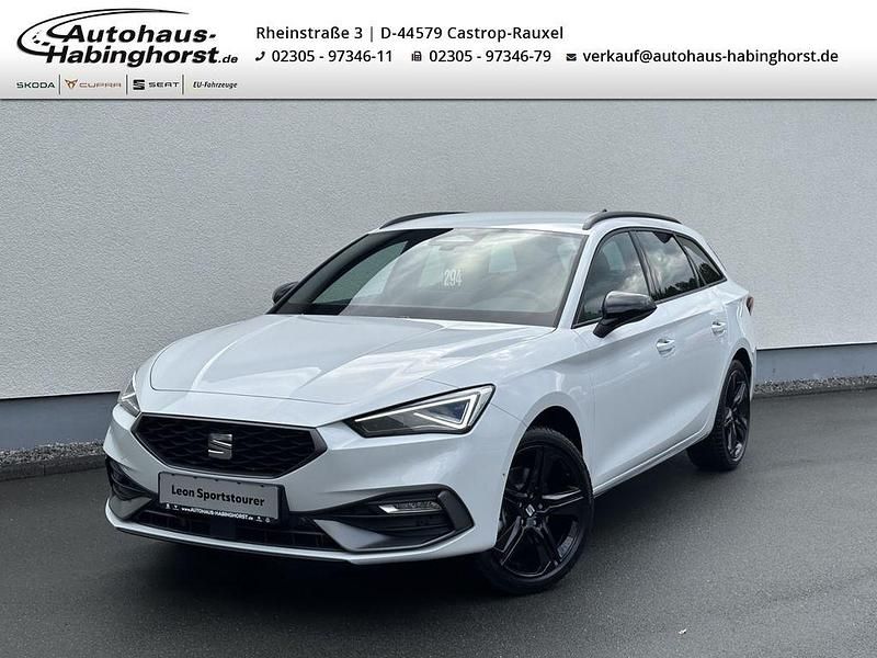 Weiss Neu 2025 Seat Leon Black Edition Kombi | 40.890 € - Bild 1/3