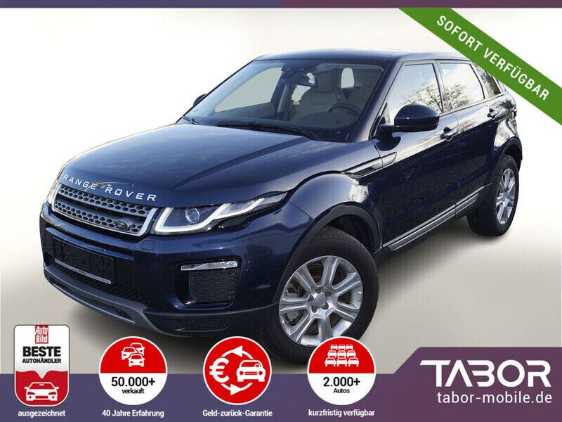 Blau Gebraucht 2018 Land Rover Range Rover evoque SE SUV | 29.988 € (Etwas zu teuer) - Bild 1/4